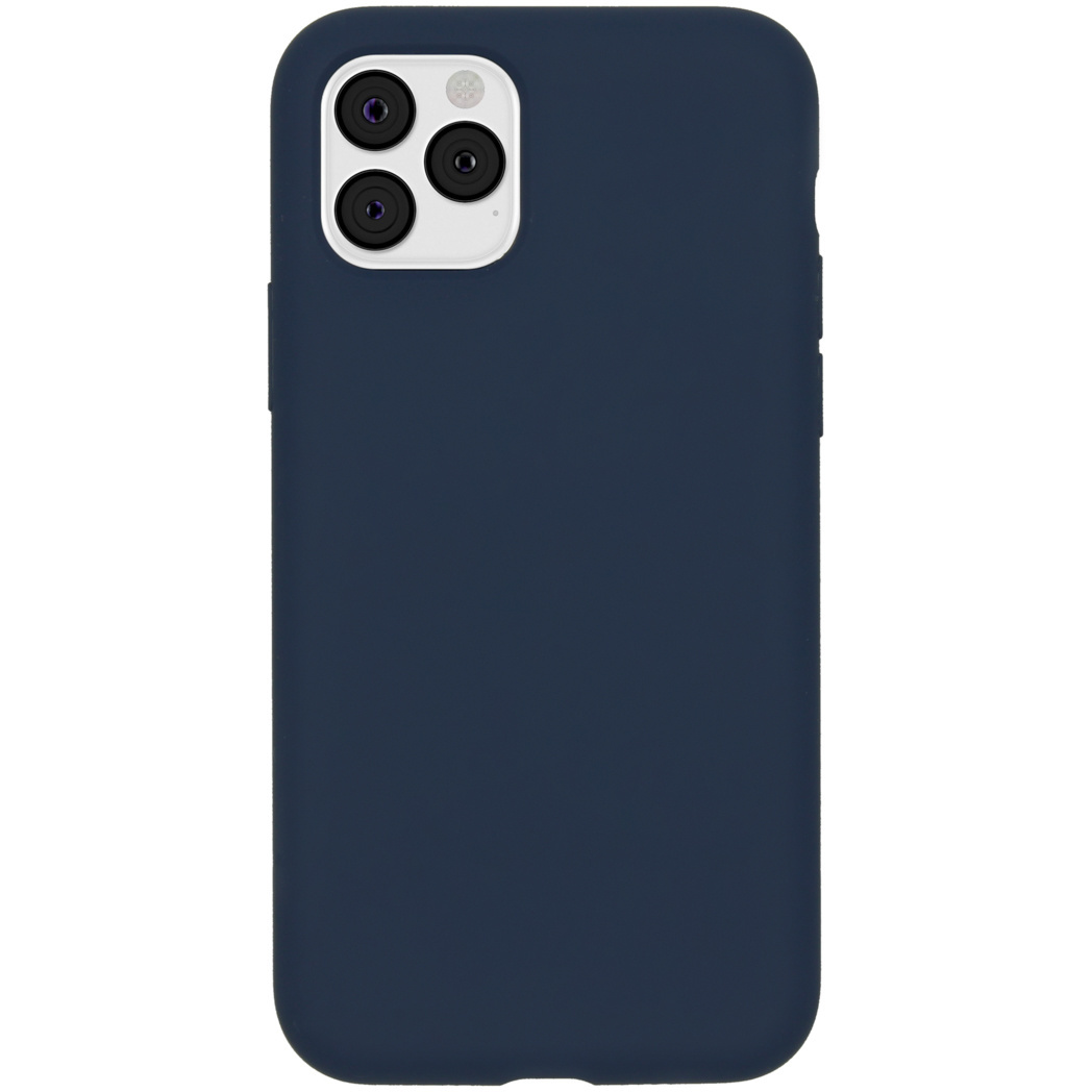 Accezz Liquid Silicone Backcover iPhone 11 Pro hoesje - Blauw