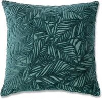 Blokker kussen Fern donker petrol blauw - 45x45cm