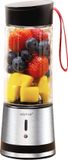 alpina Portable Blender 300ml - USB Oplaadbare Mini Smoothiemaker - Draagbare Smoothie Maker 125W - RVS Keukenmixer met 1 Snelheid - Zilver
