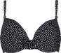 Protest Bikinitop Mixnanda Dames - Maat XL42D - Gestipt - Zwart