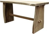 AVH-Collectie Boomstam Bartafel 260x75x110 cm Hout Bruin / Terre Industrieel