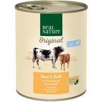 REAL NATURE Licht Rund en kalf 12x800 g