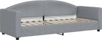 vidaXL Slaapbank Lichtgrijs Stof 80x200 cm