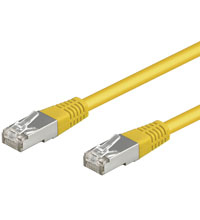 Goobay CAT 5-100 FTP Yellow 1m