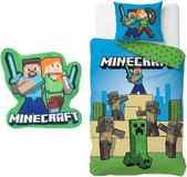 4KidsOnly Mister License Minecraft dekbedovertrek + kussen