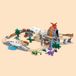 Hape Dino Treinset Avontuur - 61-delige houten treinbaan met geluid en glow-in-the-dark elementen, 3 jaar+