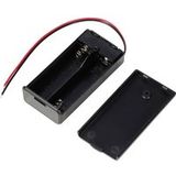 TRU COMPONENTS TC-13220620 Support de batterie Nombre de cellules : 2 AA (penlite) Câble (l x l x h) 70 x 34,5 x 18,8 mm