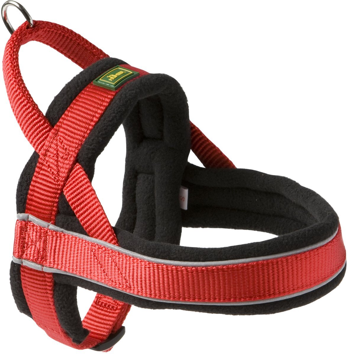 Hunter Harnas Norweger Racing Nylon - Large - 62-75 x 2.5 cm - Rood/Zwart