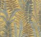Living Walls VAREN BLADEREN BEHANG | Botanisch - Geel Blauw Braun - Famous Garden