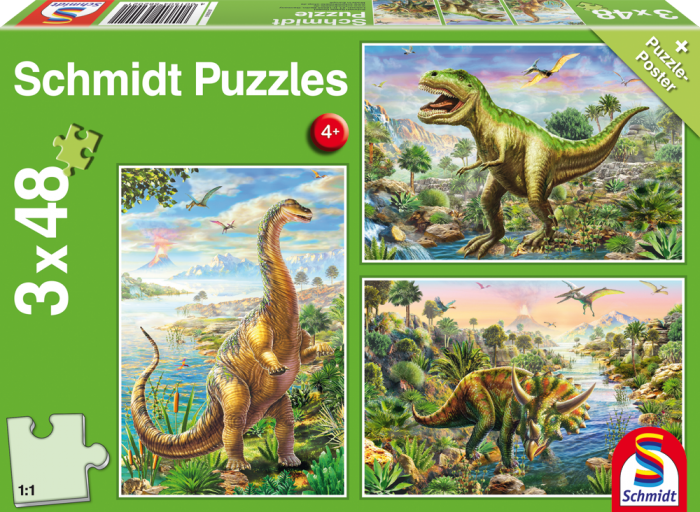 Schmidt 56202 Puzzel - Groen - 4-6 Jaar