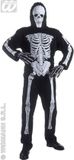 Widmann Spook & Skelet Kostuum Mr. Skeleton Rontgen Kostuum Man Small Halloween Verkleedkleding