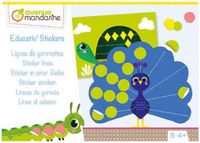 Avenue Mandarine - Kit de loisirs créatifs - Bandes d'autocollants