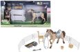 Set avec cheval et clôture (jouets)