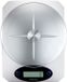 Holland Connections Balance de cuisine - Argent - Verre, Métal - 5 kg