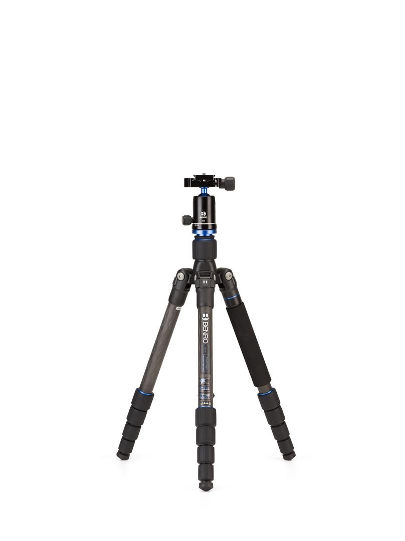 Benro FTA19CV0 - Statief - Zwart, Blauw, Grijs