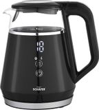 Schäfer Glaswasserkocher 1,0L – Eleganter Wasserkocher in Schwarz