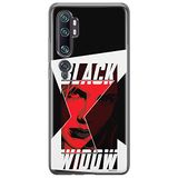 ERT GROUP mobiel telefoonhoesje voor Xiaomi MI NOTE 10 / MI NOTE 10 PRO origineel en officieel erkend Marvel patroon Black Widow 012, hoesje is gemaakt van TPU