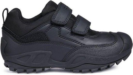 Geox Savage B.B. Jongens Zwarte Schoenen J841WB - Maat 38