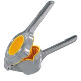 Westmark Sinaasappel- en citruspers, aluminium, voedselveilie coating/kunststof, Limona, zilver/geel