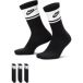 Nike Iconische halflange sokken Everyday Elevated (x3)