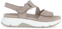 Gabor 43 leinen Sandalen Dames Taupe / Savanne Nubuck 38 2/3