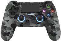 DragonShock - MIZAR+ - Bluetooth Draadloze Controller Volledig Grijs Camo voor PS4, PC & Mobiel
