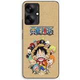 Maniacase Hoesje voor Xiaomi Redmi 13C 5G Anime Manga One Piece Straw Hat Crew