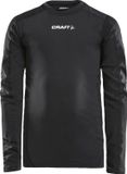 Craft Pro Control Compression Shirt Lange Mouw Kinderen - Zwart | Maat: 122/128