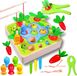 Omgoods – Jouet en bois selon les principes Montessori pour jeunes enfants, pour trier les formes et les tailles