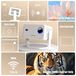 L018 Mini Projecteur - Projecteur portable - Full HD 1080P - 650 lumens ANSI - Prise en charge 8K - Android 14 - WLAN 6 & Bluetooth 5.4 - Correction automatique de la distorsion trapézoïdale