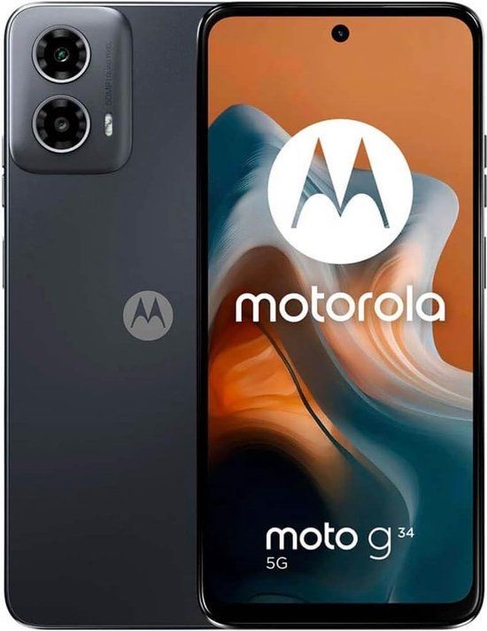 Motorola Moto G34 5G - 64GB - Charcoal Black