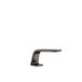 Dornbracht mitigeur de lavabo, modèle sur pied, sans vidage, CL.1, platine foncé, mat