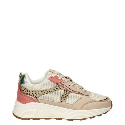 Nelson Kids chunky sneakers beige/roze
