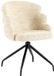 Giga Meubel Eetkamerstoel Claes - Beige - Draaibaar - Set van 2