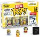 Funko Pop! Bitty - Minions 4-pack: Roller Skating Stuart