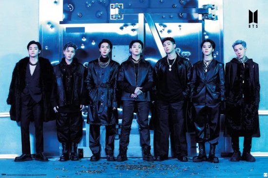 Grupo Erik Poster BTS - 91,5 x 61 cm