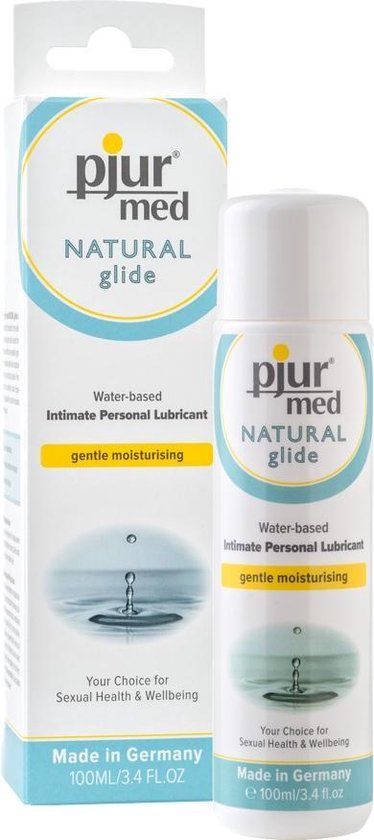 Pjur Med Natural Glide - Waterbasis Glijmiddel - 100 ml