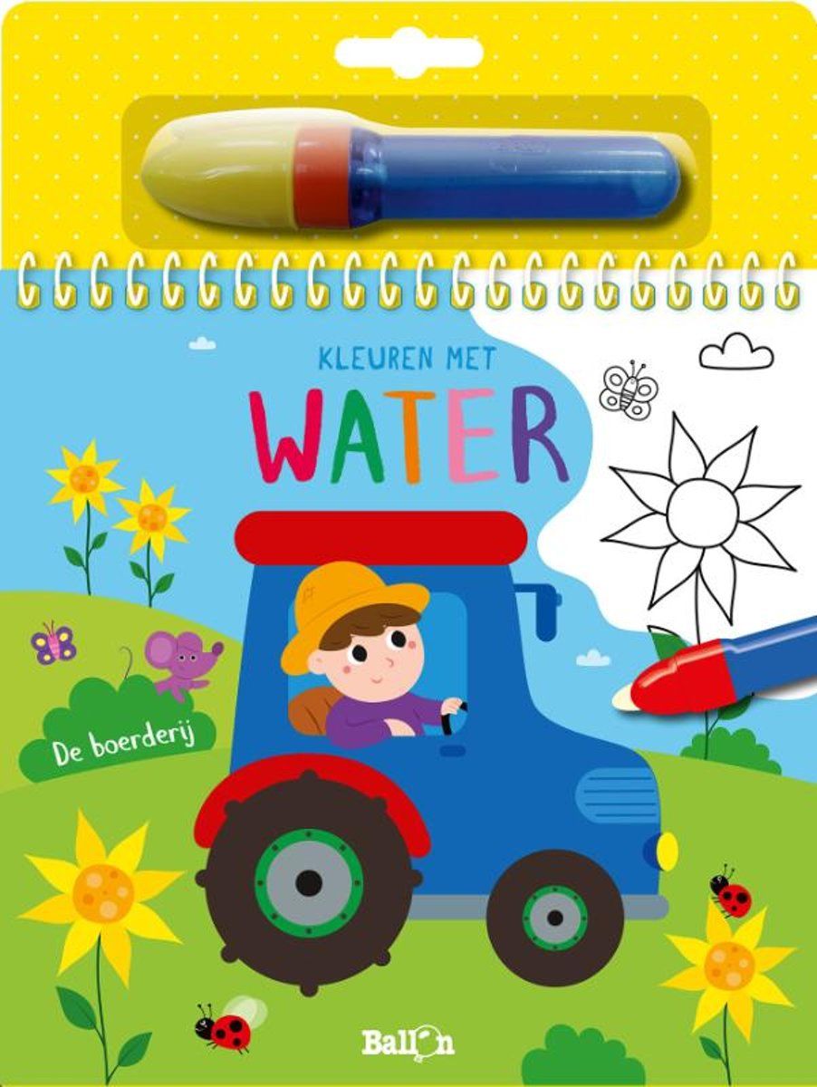 Ballon Media Kleuren met water: de Boerderij
