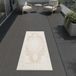 CARPETIA Tapis oriental ornement crème-beige 60 x 180 cm
