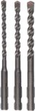 Bosch Accessoires Bosch 3-delige betonborenset SDS-Quick 5,5x100; 6,0x100; 7,0x100