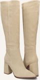 Notre-V 46994 Laarzen - Suède - Dames - Beige - Maat 38