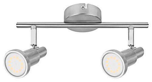 Osram LED plafondlamp glas 6 W wit/grijs 8 stuks