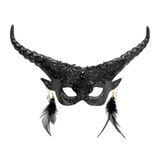 W WIDMANN MILANO Party Fashion Duivel oogmasker met hoorns