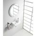 Wiesbaden Rhea M - Fontein - Rechts - 40x22x11cm- Keramiek - Glans Wit