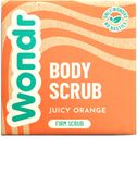WONDR scrub bar - Juicy Orange - Hydraterend & verfrissend - Stevige (bamboe) scrub - 110g
