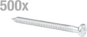 Alberts 834852 Ankerspijker | verzinkt | Ø4 x 60 | Set van 500
