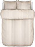 Marc O'Polo Steffe Dekbedovertrek Dark Sand - Tweepersoons – 200x200/220 cm