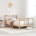 Maison Exclusive Cadre de lit, 75 x 190 cm, Bois de pin massif