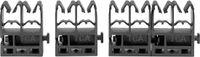 HellermannTyton QGDHC5.2-8.0M-PA66W-BK Bevestigingssokkel Kabelbinder 151-04088 Bundel-Ø (bereik) 5.20 tot 8 mm UV-stabiel, Weerbestendig Zwart 50 stuk(s)