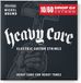 Dunlop Jim Dunlop Heavy Core - Gitaarsnaren - Elektrische Gitaar - 10-60 - Nikkel